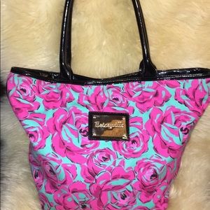 Betsey Johnson Betseyville Rose Tote 👜 🌹